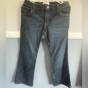 Wrangler Kid Classic Boot Cut Jeans. Elastic seizable waistband. YTH 12 husky